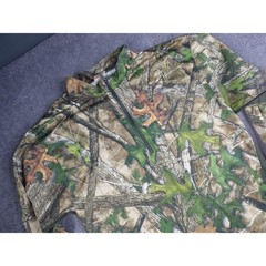 RedHead Mens Camo Quarter Zip Performance Shirt Woodland Oak Camouflage Medium