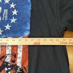 Vintage Bayside USA T Shirt Men’s Size XL Black Y2K America
