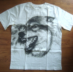 NEW Ikea WOLF Graphic T-Shirt Size M Medium Rare White Black – LAST ONE