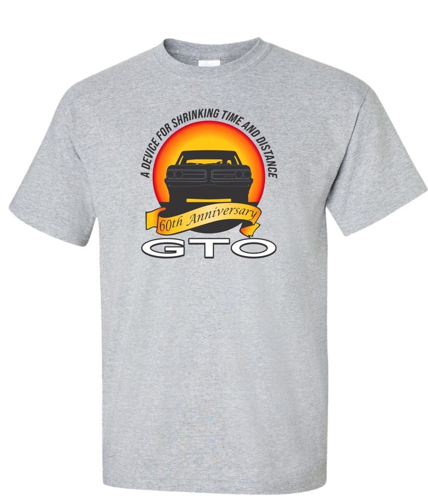 Pontiac GTO New Limited Edition 60th Anniversary Tee shirt