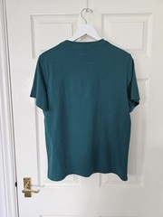 Seasalt Men’s Midwatch Top T-Shirt Tee Size Medium Green Organic Cotton Summer