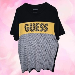 Guess Los Angeles Colorblock Logo T-Shirt