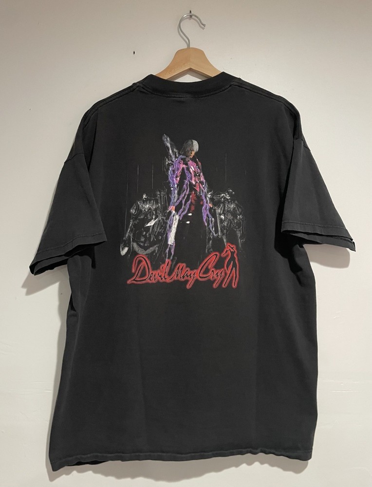 VTG Devil May Cry sz XL Shirt Video Game Promo Capcom DMC PlayStation 2 PS2