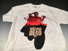 Walking Dead Zombies and SHARK t shirts, vary size, Vintage RARE