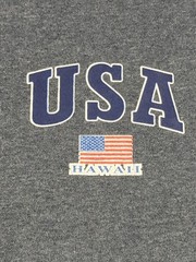 SUNA USA Hawaii T-shirt Blue Men’s XL Long Sleeve