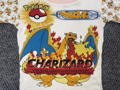 Vintage 1999 Nintendo Pokemon Charizard T-Shirt Size 8 90s Kids Graphic Tee