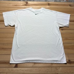 Vintage Y2K Nike Spellout Logo Mini Swoosh Gym Locker Tag Graphic T-Shirt Large