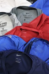 Lot Of 10 NIKE Fitted Nike Pro Combat Dri-Fit T-Shirts Men’s Large N14