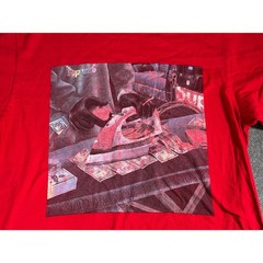 Supreme Gas Tee Always Open SS22 Red Men’s Size Medium USA Made T Shirt