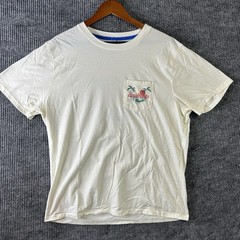 Chubbies T Shirt Men’s 2XL White Retro Surf Sunset NWOT