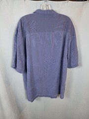 Tommy Bahama 100% Silk Copyrighted Print Leaf Hawaiian Size XL