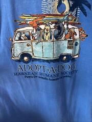 Men’s Crazy Shirts Hawaiian Original Volkswagen Adopt A Dog Tshirt Size XXXL New