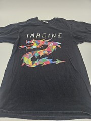 Port & Company Fan Favorite Men’s Black Imagine Dragon Graphic T-Shirt Small