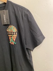 Air Jordan DNA Hoop on Fire Double Sided Tee Sz Large Black Standard Fit NWT