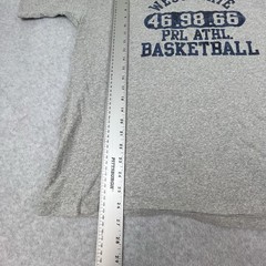 Y2K Polo Ralph Lauren T-Shirt Men Large Vintage Fit West State ATHL Basketball