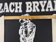 Zach Bryan Burn Burn Burn Tour Shirt Medium Black Concert Promo Merch Size Large