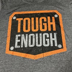 WWE Tough Enough T Shirt Men’s XL Gray Wrestling Graphic Print