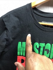Brooklyn Vertical Tee Shirt Size Large Black My Story Black History