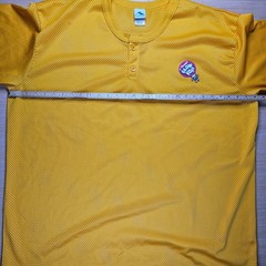 Charm Blow Pop Augusta Sportswear Yellow Mesh Short Sleeve Jersey T-Shirt 3XL