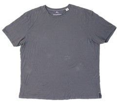 Tommy Bahama Mens Gray Soft Pima Cotton T Shirt Size XXL Beach Vacation Basic