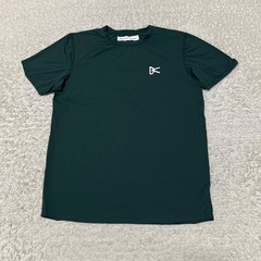District Vision Shirt Men Small Green Short Sleeve Running Outdoors Casual