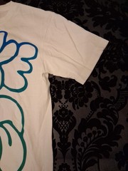 Nike 6.0 White T Shirt Size Medium Vintage Green Blue Print