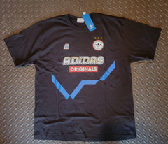 NEW MEN’S ADIDAS ORIGINALS TEFOIL JERSEY LOGO TEE SHIRT ~SIZE LARGE #J1411