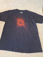 Mens Marvel Spider-Man T-Shirt Loot Crate XL Black – Never Worn Comic Tee