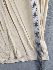 John Varvatos Linen Blend Cording Peace T-Shirts Men XL Twine Crewneck Pullover