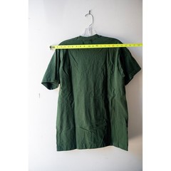 Vintage Show Me The Money Graphic T-Shirt Mens Medium Green Dollar Bill Print