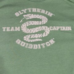 Harry Potter | Men’s Green Slytherin Team Captain Quidditch T-Shirt | Size L