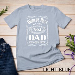 World´s Best No. 1 Dad – Daddy – Father – Gift T-Shirt Unisex T-shirt