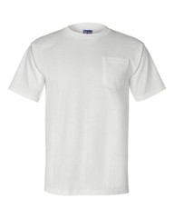 Bayside 3015 Unisex Union-Made Pocket T-Shirt