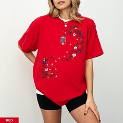 Norway Fan Shirt, Norge Fotball Fan Soccer Game Day T-Shirt Women’s Norway