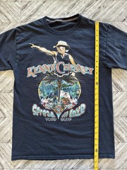 Kenny Chesney T-Shirt Mens Medium Black Spread the Love Tour Miranda Lambert Y2K