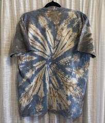 Online Ceramics DREAMS Loading Now Tee Psychedelic Skull Death Tie Dye size L