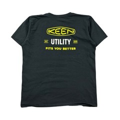 Keen Utility T Shirt Men’s Medium Black Graphic Tee Outdoors Hiking Camping
