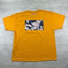 Uniqlo Tears Of Joy Shirt Size XXL Yellow Jahdinary Roy Lichtenstein Art