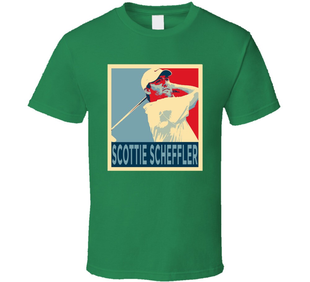 Scottie Scheffler Golfer Golf Sports Hope Fan T Shirt