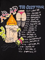 Brand New Asap Rocky / A$ap Mob 2017 Too Cozy Tour Long Sleeve T Shirt