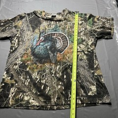 Vintage 90s Sportex Adult 2XL Turkey Camo T-Shirt Mossy Oak Break Up USA