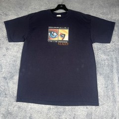 DAVID BOWIE REALITY TOUR T SHIRT MENS L LARGE ANVIL CONCERT VINTAGE RARE Y2K