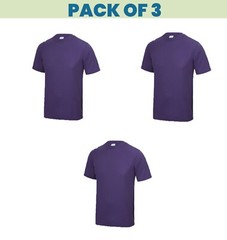 Pack 5 & 3 Just Cool AWDis T-Shirt Plain Casual Wear stag do hen Unisex JC001