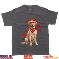 Labrador Retriever Valentines Day Dog Lover Heart T-Shirt