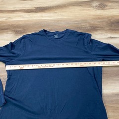 J.Crew T-Shirt Mens Large Minimalist Cotton Crewneck Navy Blue Heritage Casual