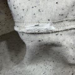 J Crew Henley Shirt Mens Large Gray Speckled Long Sleeve Casual Jersey Tee