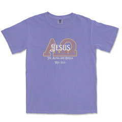 The Alpha and Omega Shirt Christian Shirts for Men Graphic Jesus Shirts For Men