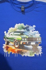 CUSTOM DTF PRINTED T SHIRT (SIZES MED / LG / XL)