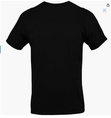 Gildan Men’s Crew T-Shirts, Multipack, Style G1100, Black 100% Cotton Size XX-L