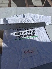 KEEP THE PROMISE T-Shirt Anti-Fascist Political Activist Tee size M gd2